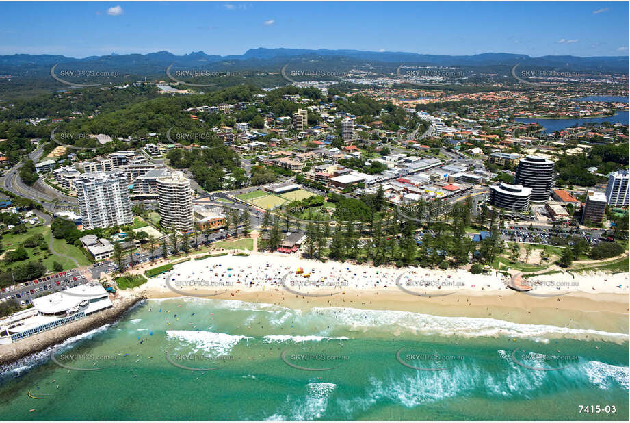 Aerial Photo Burleigh Heads QLD Aerial Photography