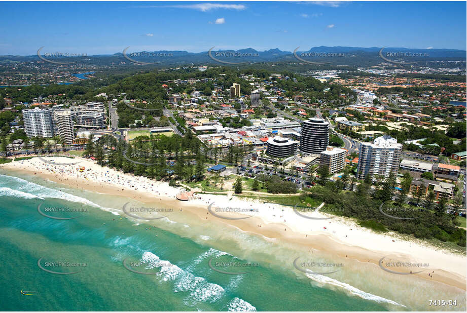 Aerial Photo Burleigh Heads QLD Aerial Photography