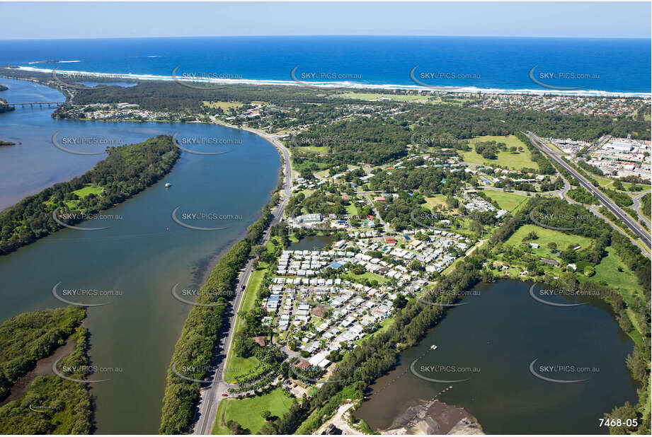 Aerial Photo Chinderah NSW Aerial Photography