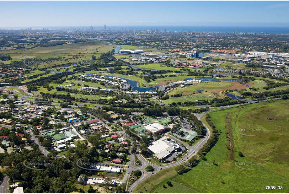 Aerial Photo Mudgeeraba QLD Aerial Photography