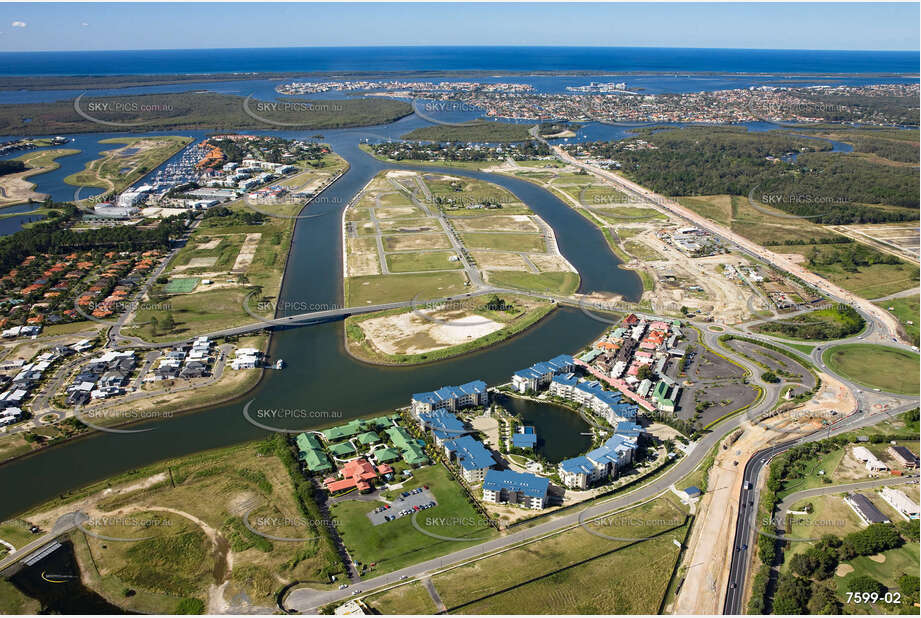 Aerial Photo Hope Island QLD Aerial Photography