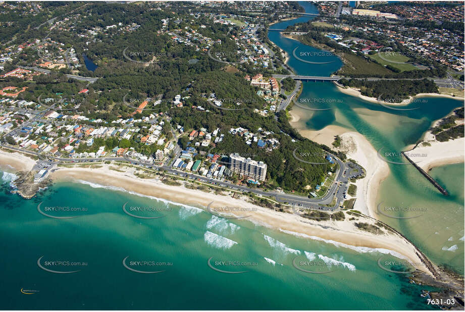 Aerial Photo Currumbin QLD Aerial Photography