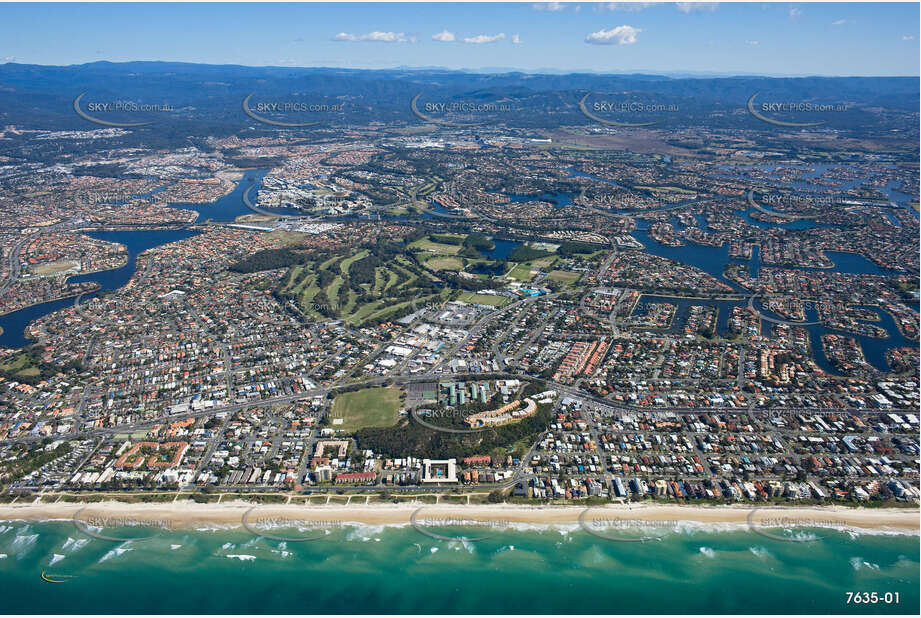 Aerial Photo Mermaid Beach QLD Aerial Photography