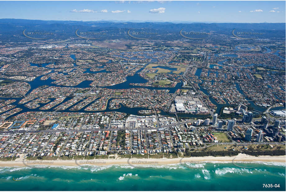 Aerial Photo Mermaid Beach QLD Aerial Photography