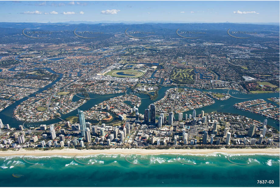 Aerial Photo Surfers Paradise QLD Aerial Photography