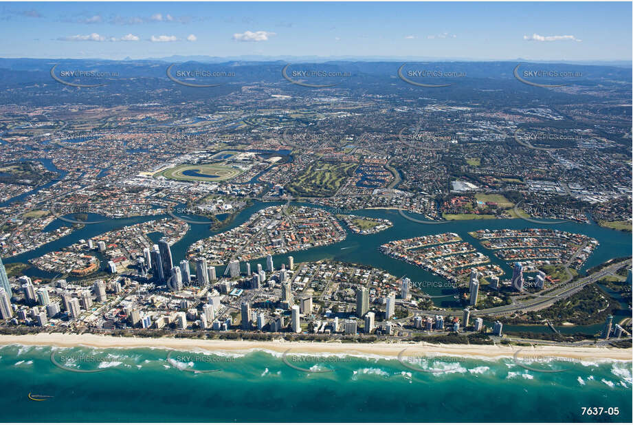 Aerial Photo Surfers Paradise QLD Aerial Photography