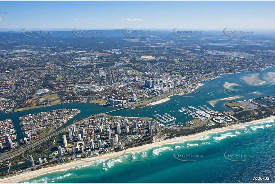 Aerial Photo Main Beach QLD Aerial Photography