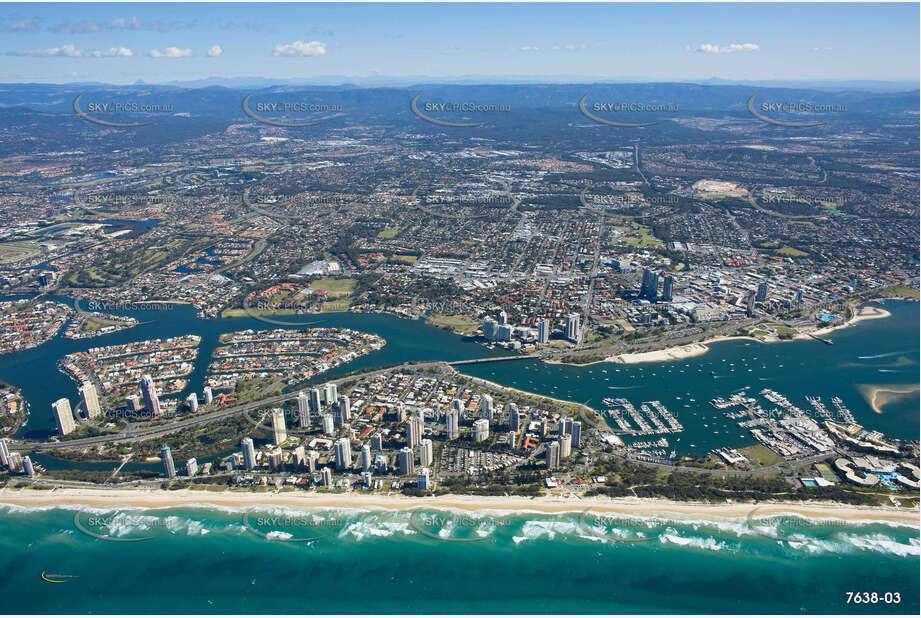 Aerial Photo Main Beach QLD Aerial Photography