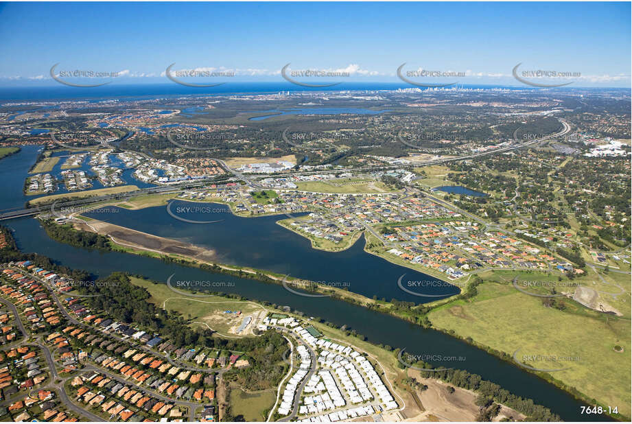 Aerial Photo Oxenford QLD Aerial Photography