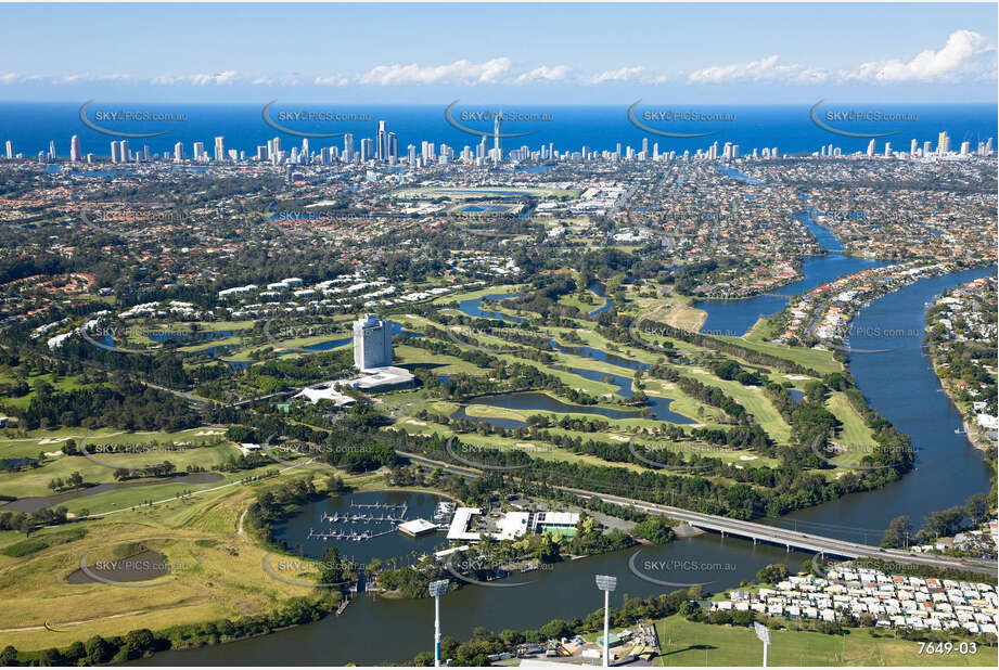 Aerial Photo Benowa QLD Aerial Photography