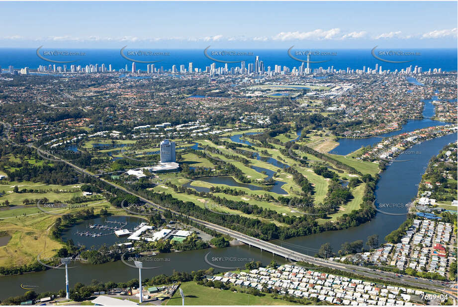 Aerial Photo Benowa QLD Aerial Photography