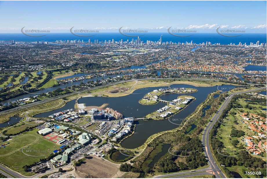 Aerial Photo Carrara QLD Aerial Photography