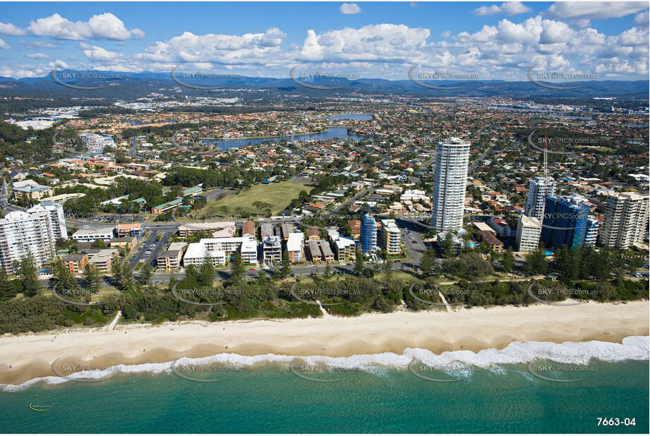 Aerial Photo Burleigh Heads QLD Aerial Photography