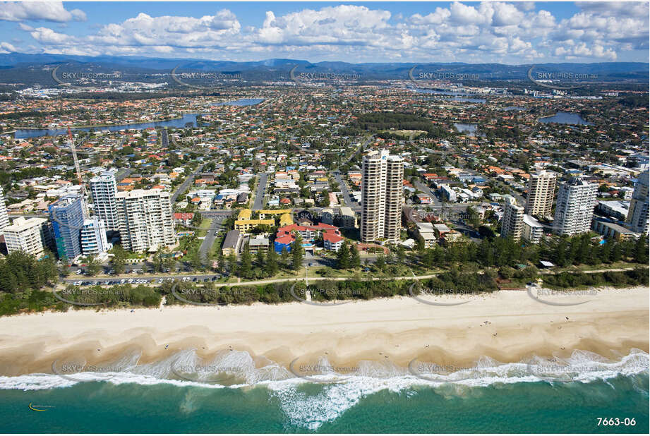 Aerial Photo Burleigh Heads QLD Aerial Photography