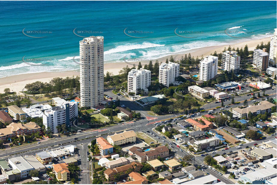 Aerial Photo Burleigh Heads QLD Aerial Photography