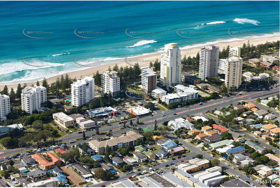 Aerial Photo Burleigh Heads QLD Aerial Photography