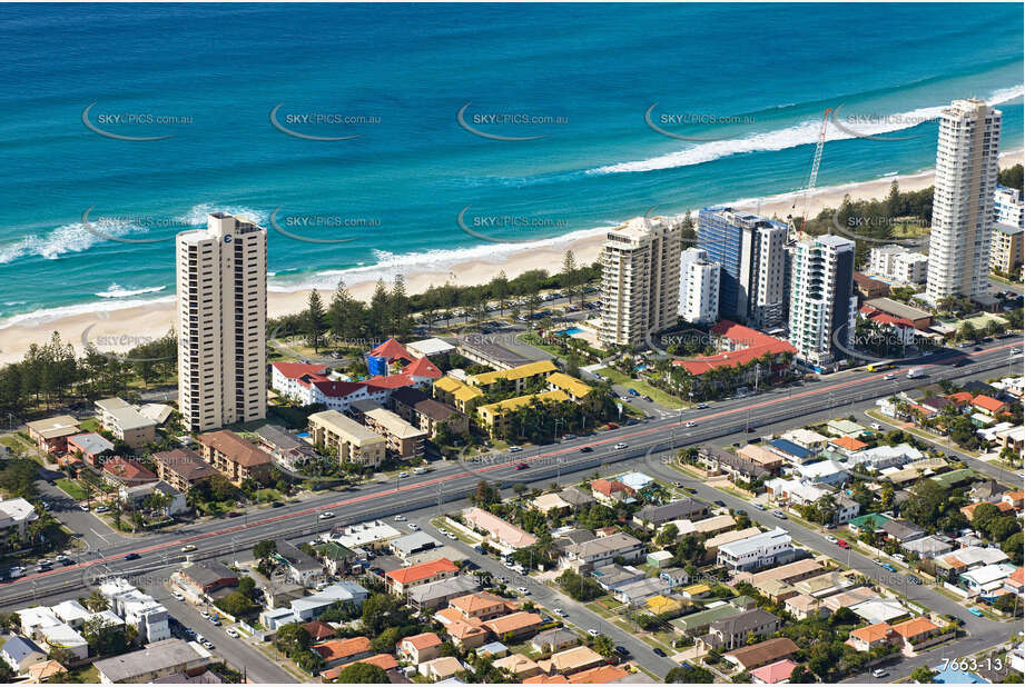 Aerial Photo Burleigh Heads QLD Aerial Photography