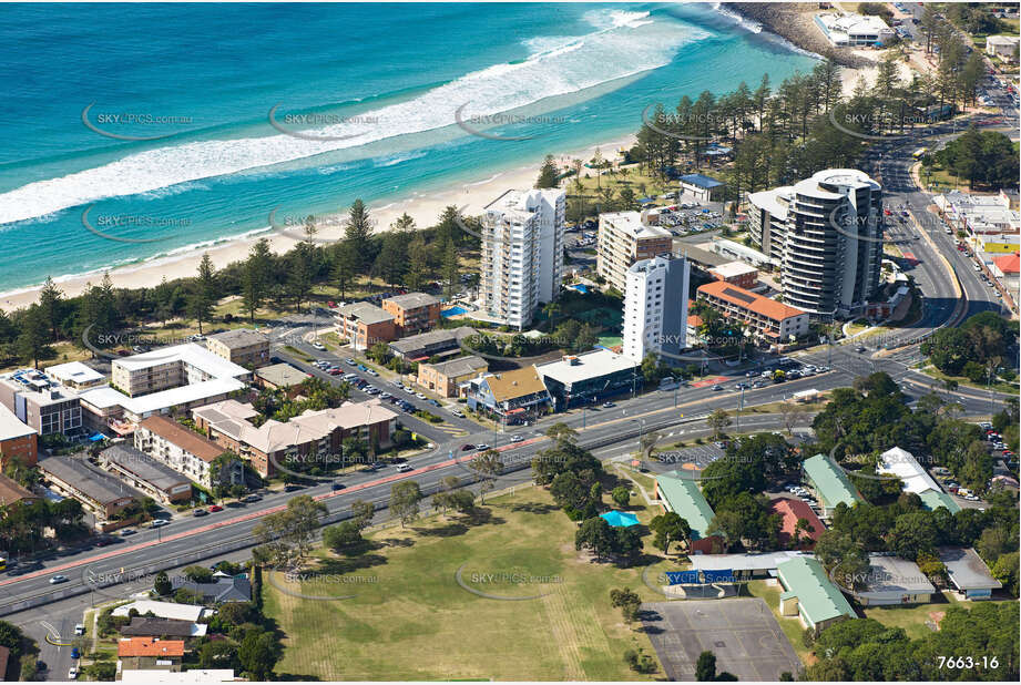 Aerial Photo Burleigh Heads QLD Aerial Photography