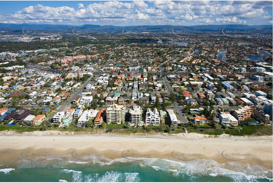 Aerial Photo Mermaid Beach QLD Aerial Photography