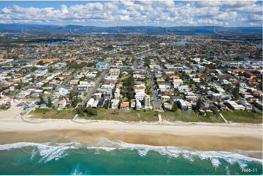 Aerial Photo Mermaid Beach QLD Aerial Photography