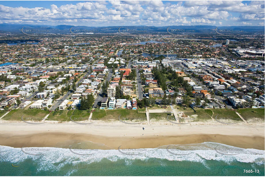 Aerial Photo Mermaid Beach QLD Aerial Photography