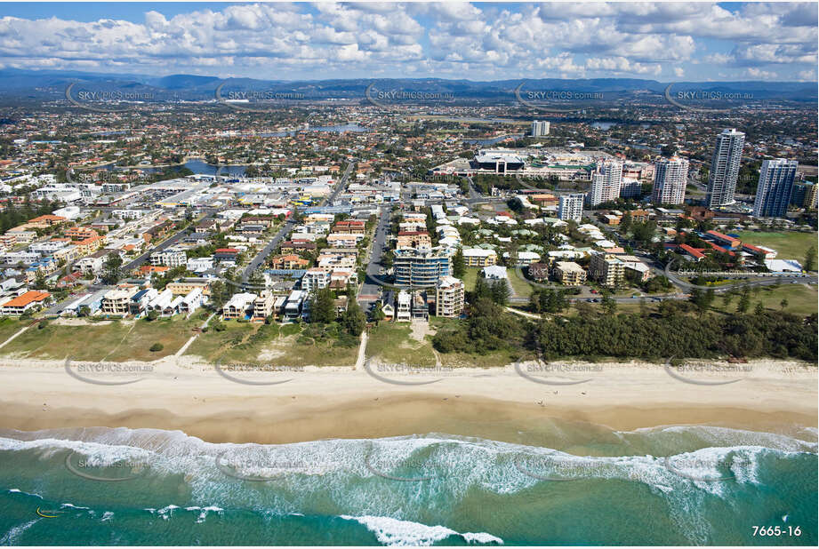 Aerial Photo Mermaid Beach QLD Aerial Photography