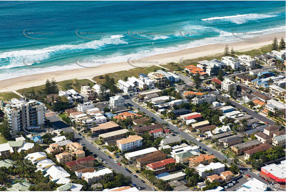 Aerial Photo Mermaid Beach QLD Aerial Photography