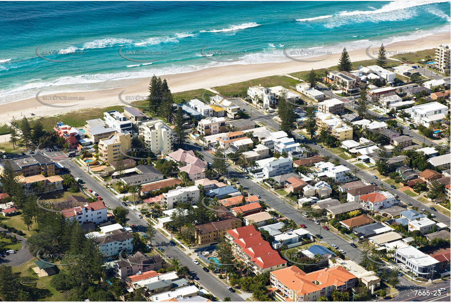 Aerial Photo Mermaid Beach QLD Aerial Photography