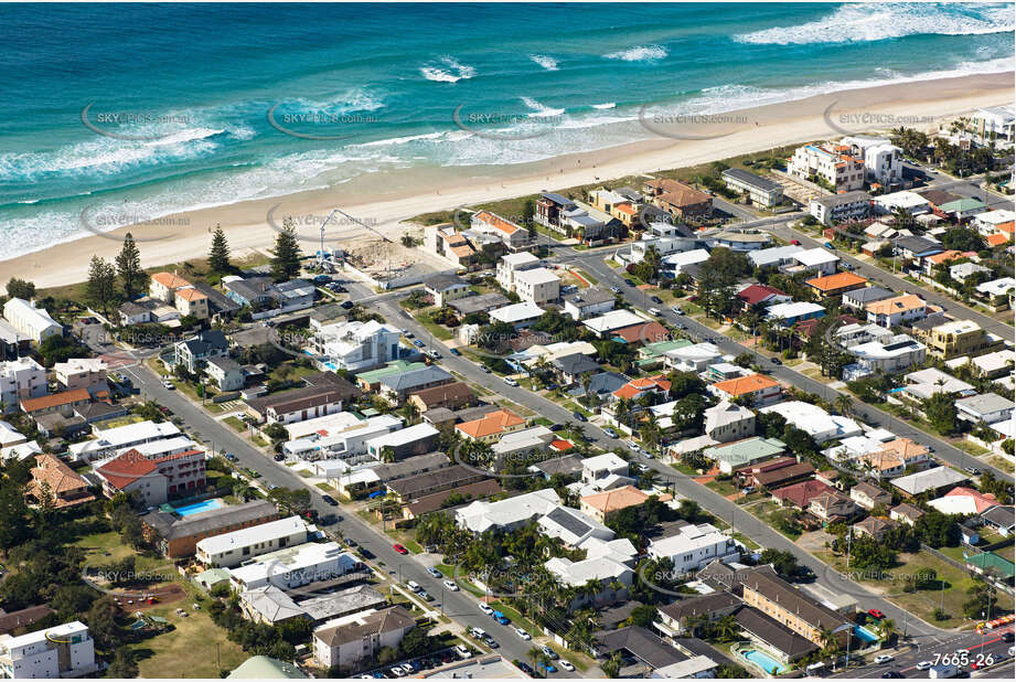 Aerial Photo Mermaid Beach QLD Aerial Photography