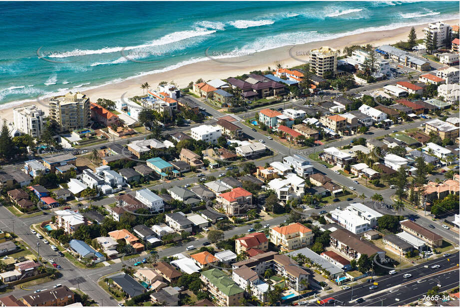 Aerial Photo Mermaid Beach QLD Aerial Photography