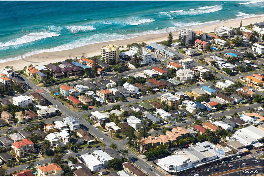 Aerial Photo Mermaid Beach QLD Aerial Photography