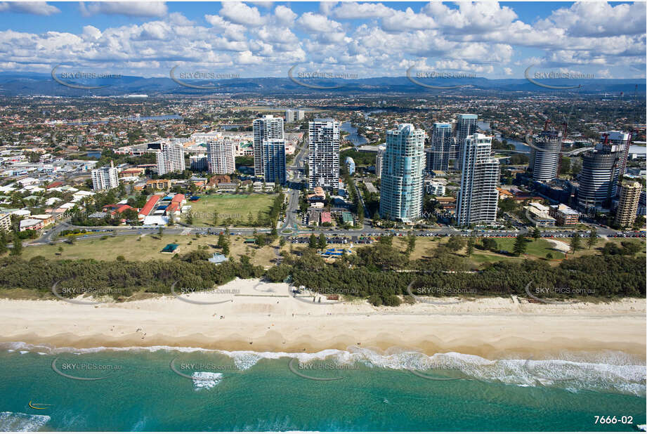 Aerial Photo Broadbeach QLD Aerial Photography