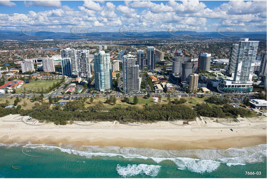 Aerial Photo Broadbeach QLD Aerial Photography