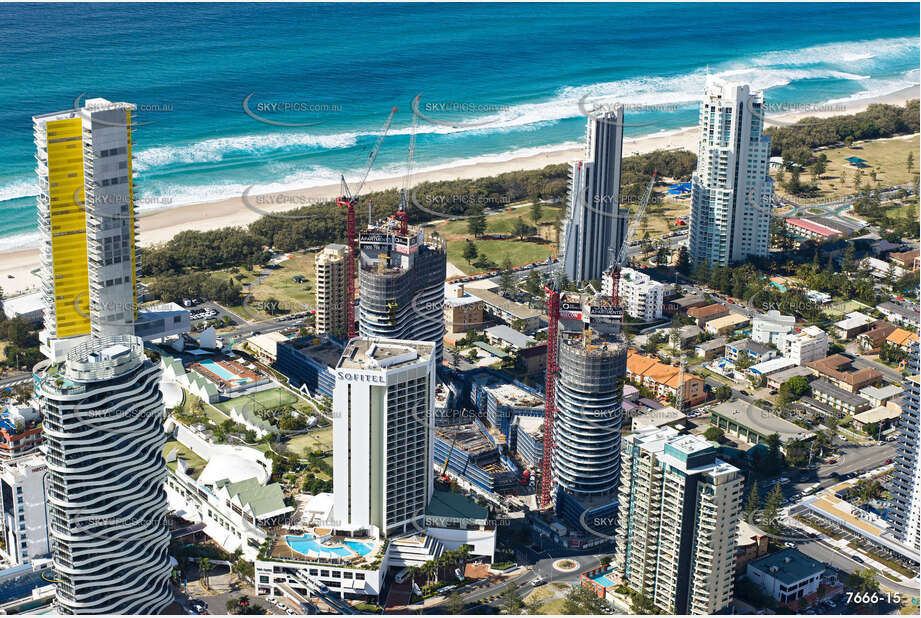 Aerial Photo Broadbeach QLD Aerial Photography