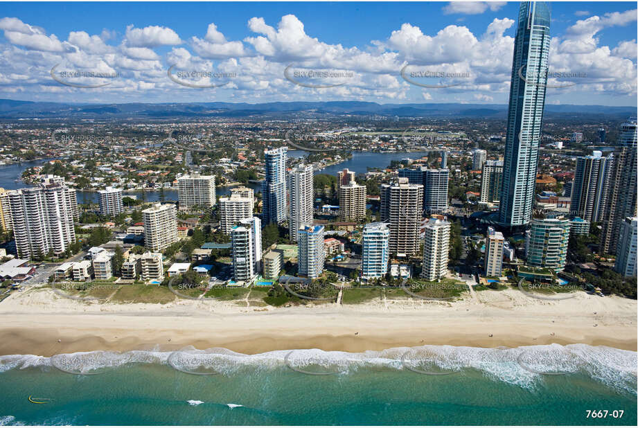 Aerial Photo Surfers Paradise QLD Aerial Photography