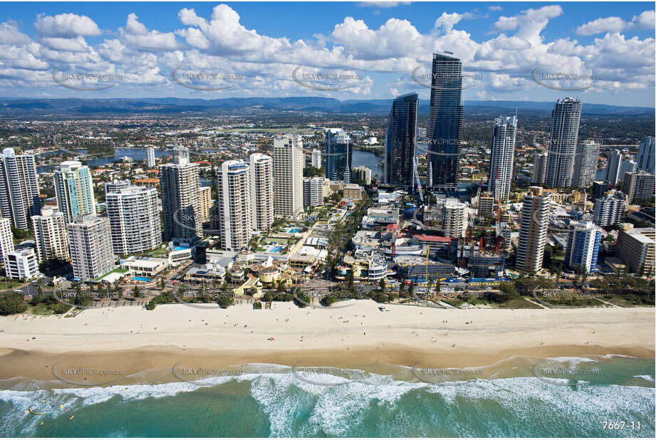 Aerial Photo Surfers Paradise QLD Aerial Photography