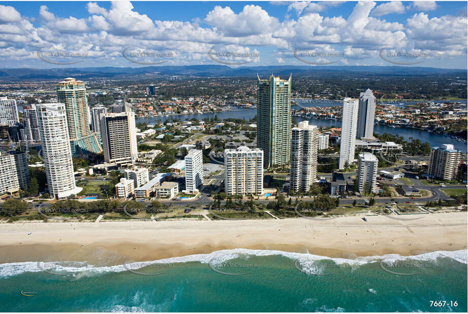 Aerial Photo Surfers Paradise QLD Aerial Photography