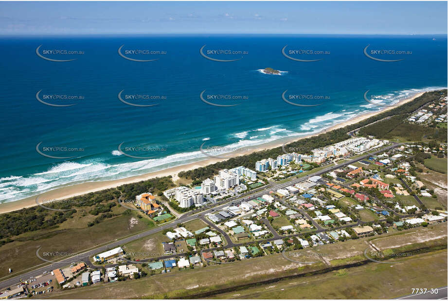 Aerial Photo Marcoola QLD Aerial Photography