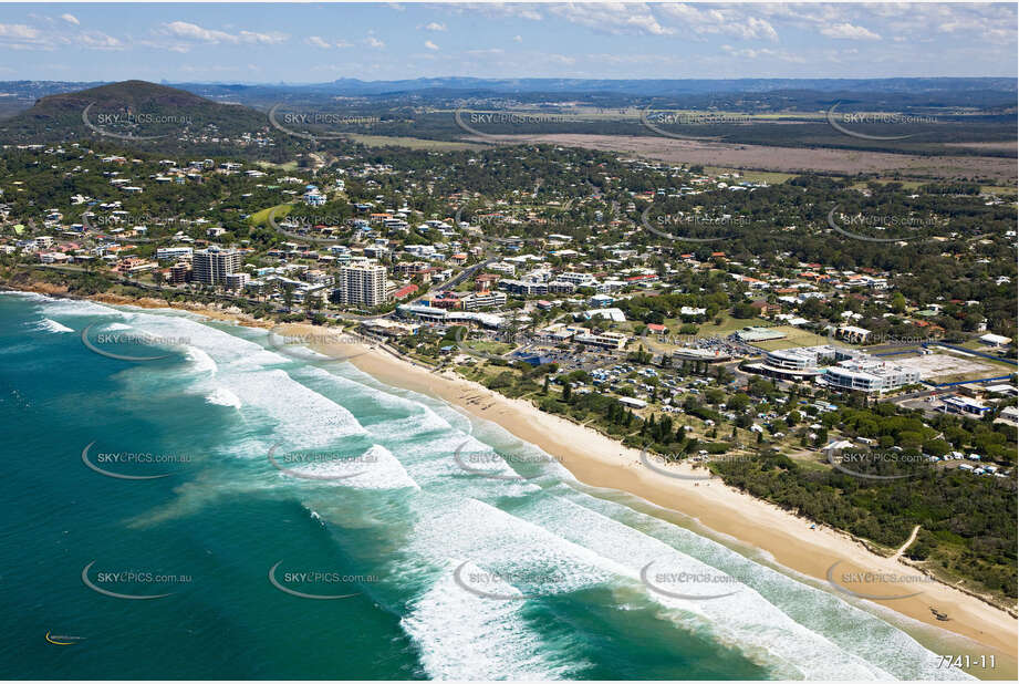 Aerial Photo Coolum Beach QLD Aerial Photography