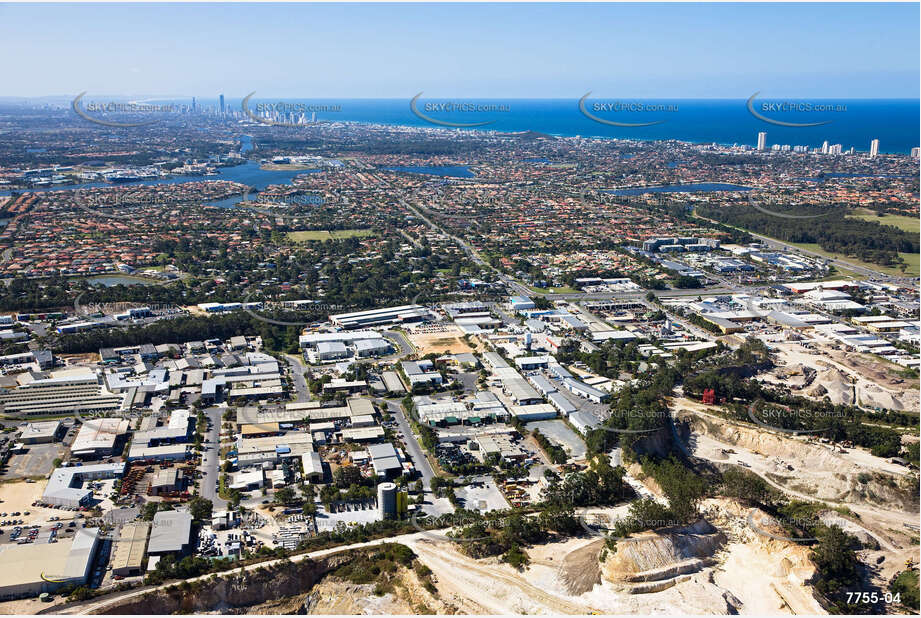 Aerial Photo West Burleigh Aerial Photography