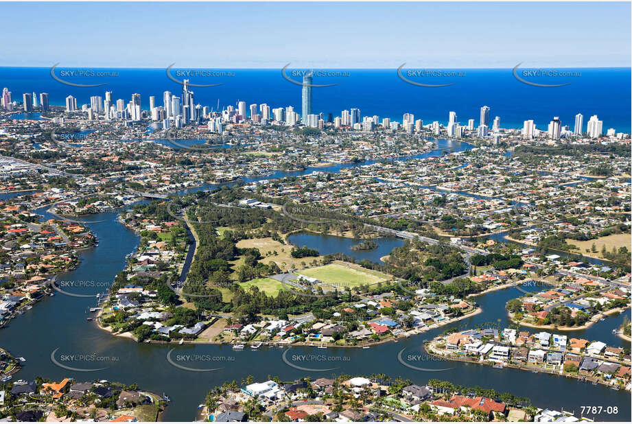 Aerial Photo Broadbeach Waters QLD Aerial Photography