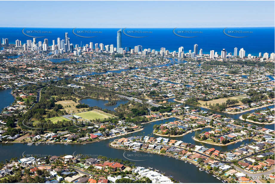 Aerial Photo Broadbeach Waters QLD Aerial Photography