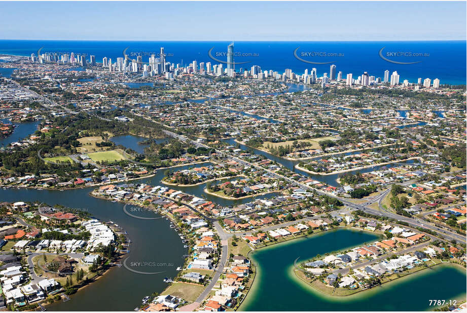 Aerial Photo Broadbeach Waters QLD Aerial Photography