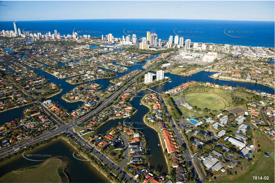 Aerial Photo Mermaid Waters QLD Aerial Photography