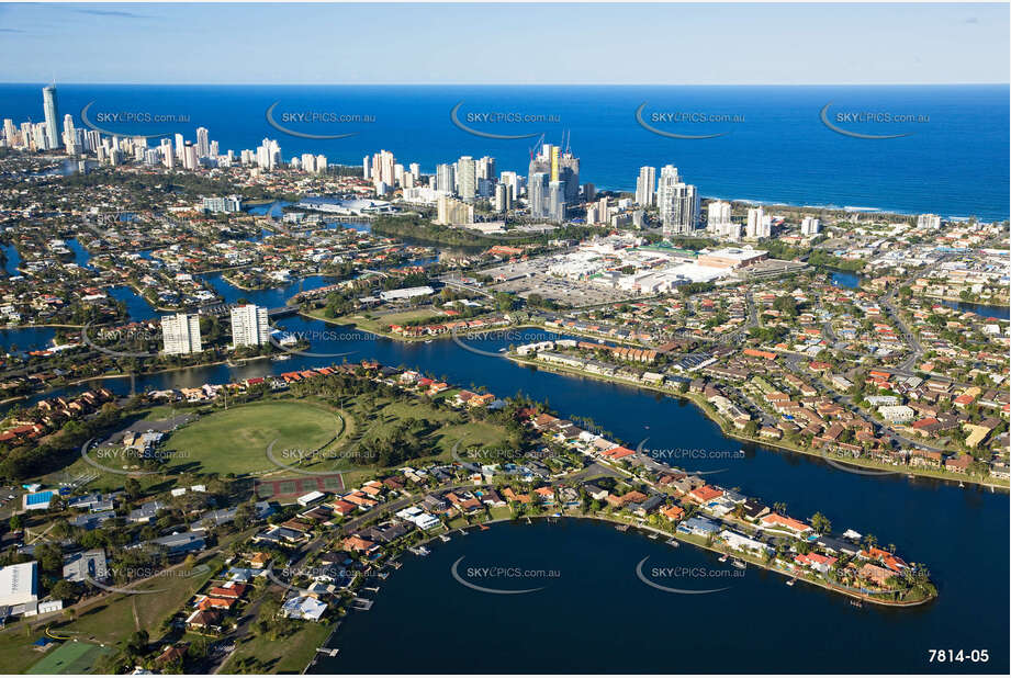 Aerial Photo Mermaid Waters QLD Aerial Photography