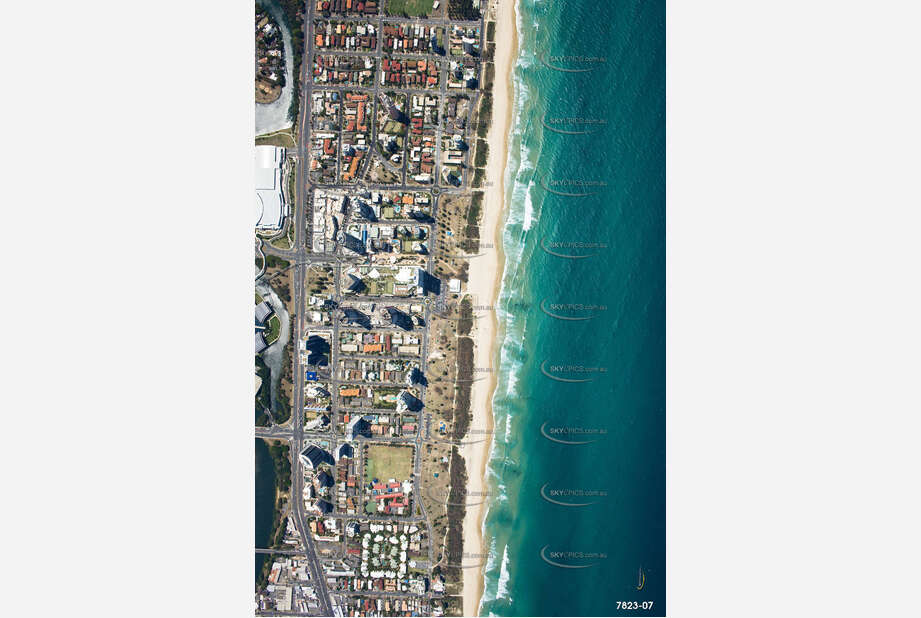 Vertical Aerial Photo Broadbeach QLD Aerial Photography