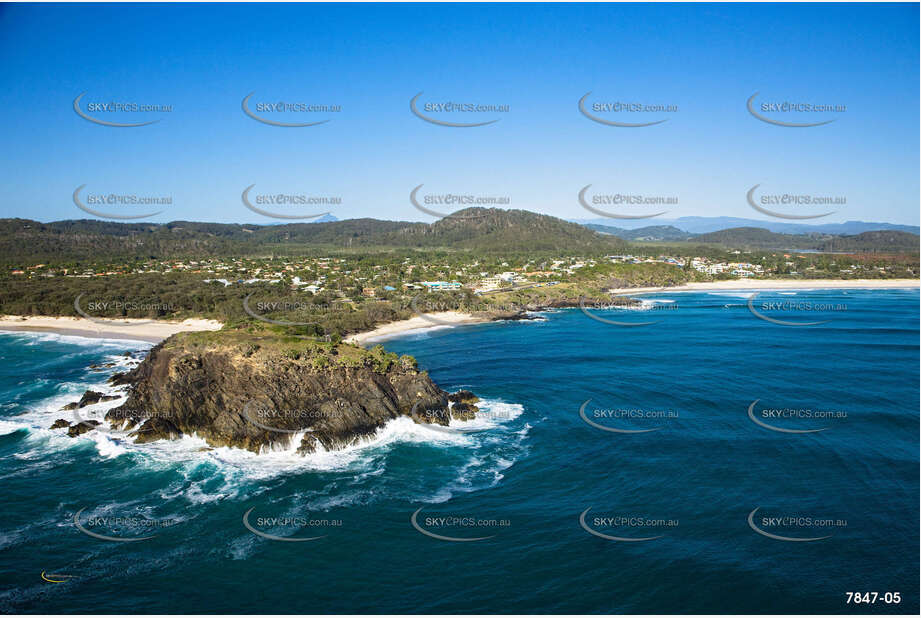 Aerial Photo Cabarita Beach / Bogangar NSW Aerial Photography