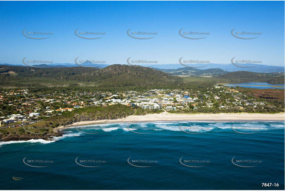 Aerial Photo Cabarita Beach / Bogangar NSW Aerial Photography