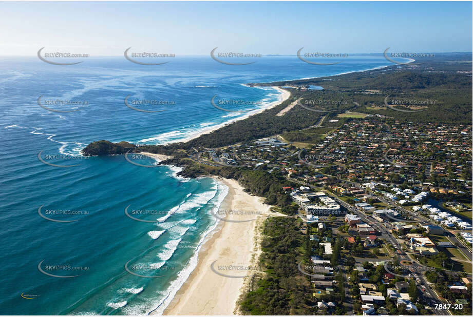 Aerial Photo Cabarita Beach / Bogangar NSW Aerial Photography