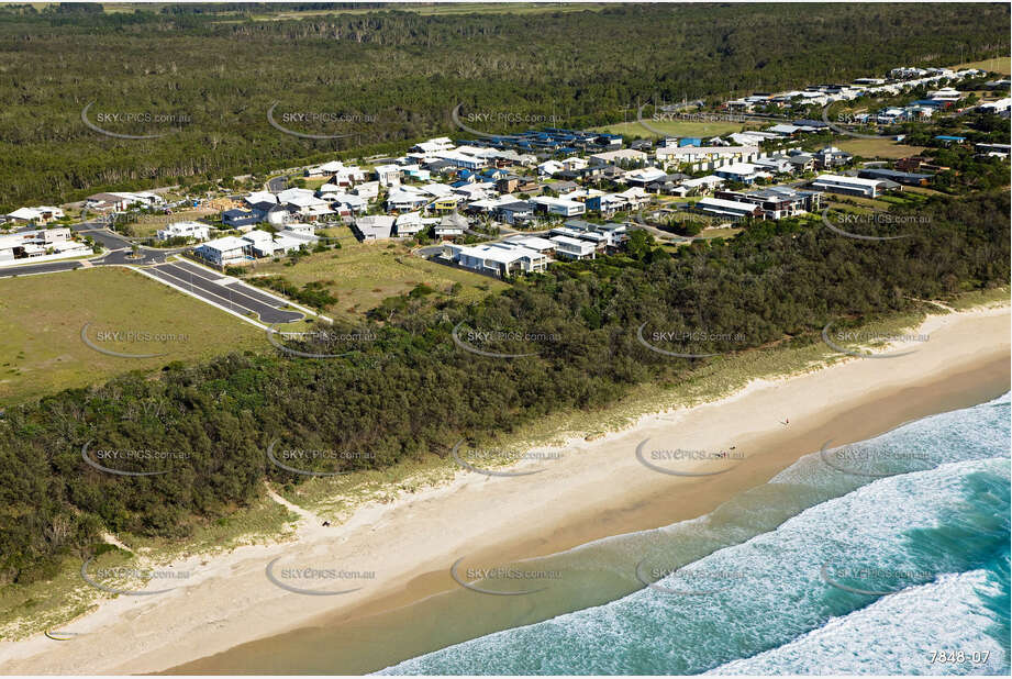 Aerial Photo Casuarina Beach NSW Aerial Photography